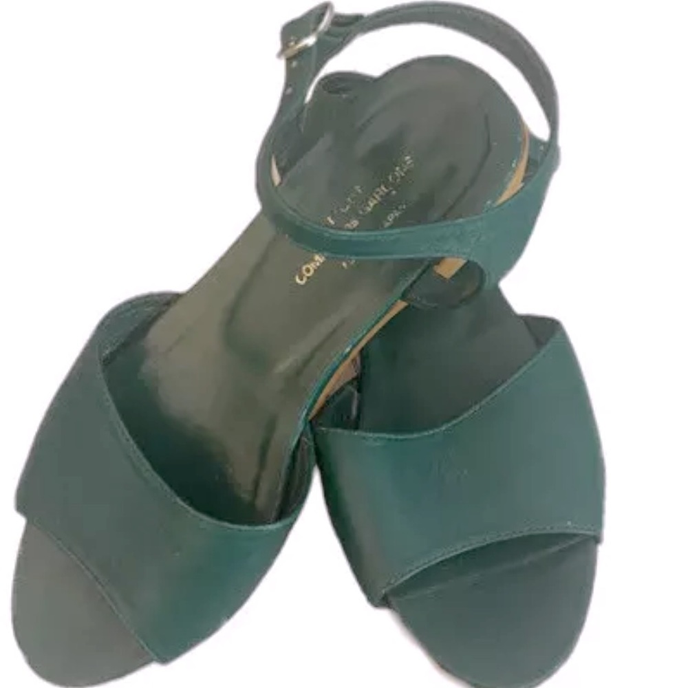 comme des garcons Leather/Wooden Sandals